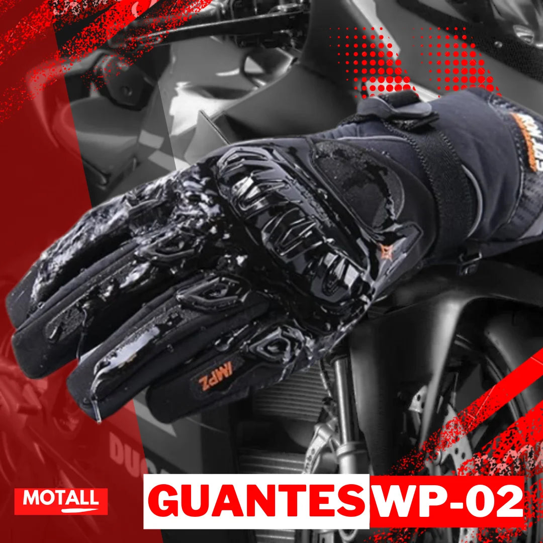 Guantes para moto impermeables WP 02