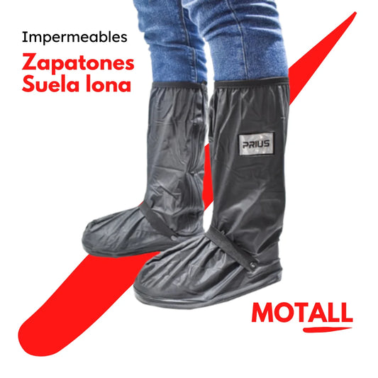 ZAPATON CON SUELA 100% IMPERMEABLE