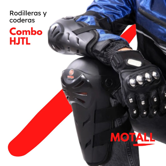 COMBO ALTA PROTECCIÓN RODILLERA Y CODERA HJTL