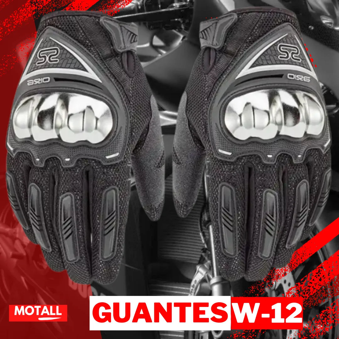 Guantes para moto proteccion motociclista w 12