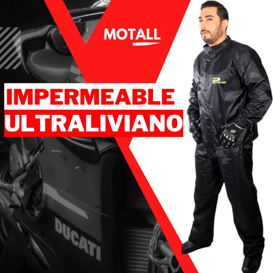Impermeable para moto proteccion motociclista estilo sudadera